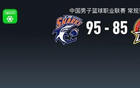 CBA战报：上海95-85吉林，姜伟泽22分